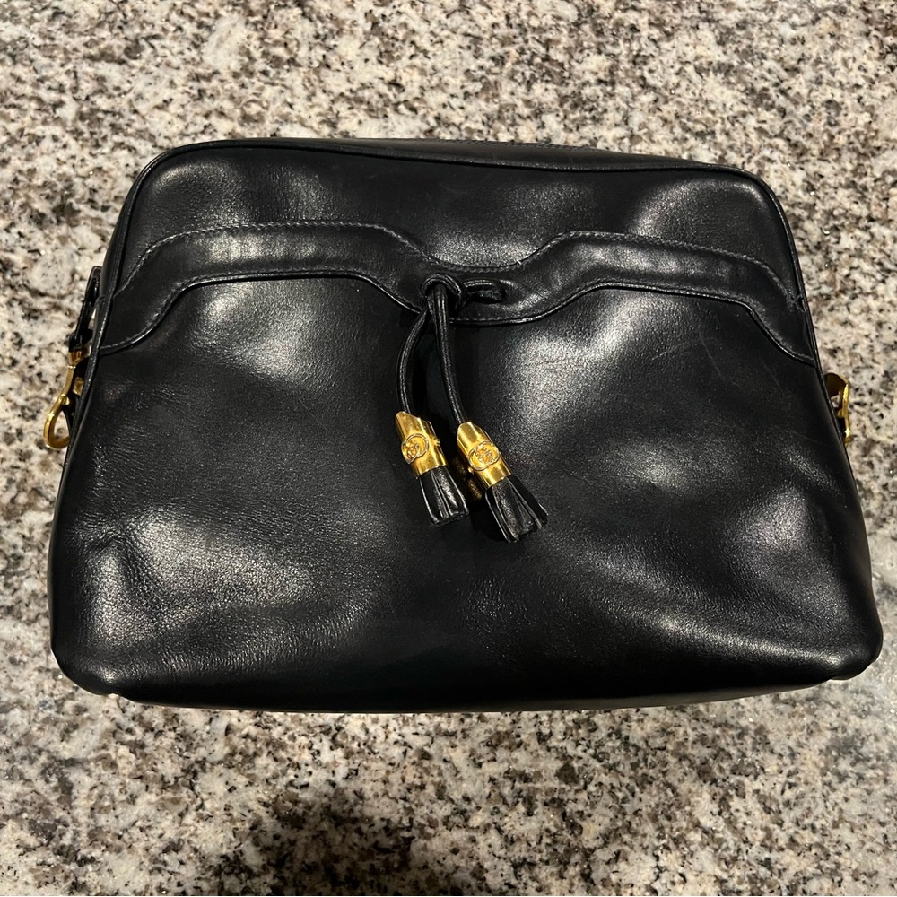 Gucci Vintage Navy Crossbody